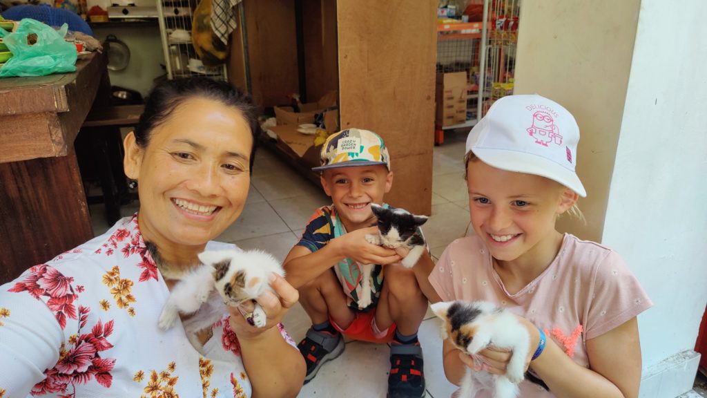 image de chateau à Munduk, Bali pendant notre tour du monde en famille